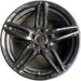 19" MERCEDES E-CLASS 17 213 Type, Sedan, E300, 19x8, machined face with black - Front View