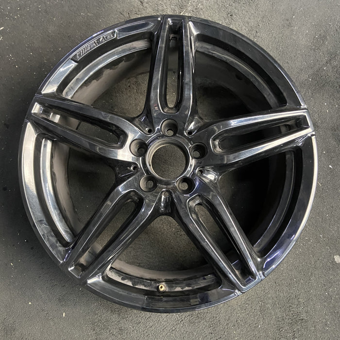 19" MERCEDES E-CLASS 17 213 Type, Sedan, E300, 19x8, machined face with black - Additional View