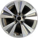 17" LEAF 13-17 17x6.5, Original OEM Wheel Rim - Front View