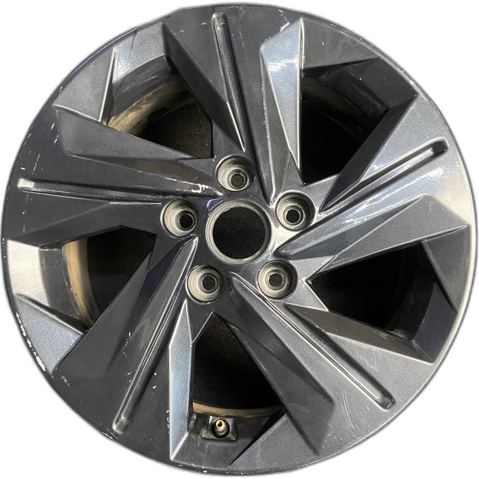 16" ELANTRA 21-23 16x6.5 Original OEM Wheel Rim - Front View