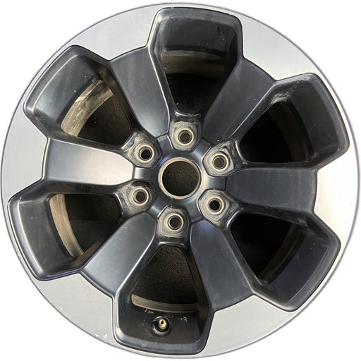 18" DODGE 1500 PICKUP 19-21 , 18x8 , , 6 spoke, opt WBT Original OEM Wheel Rim - Front View