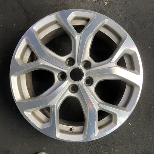 17" VOLT 16-18 17x7, 5 split spoke, gray pockets Original OEM Wheel Rim - Additional View