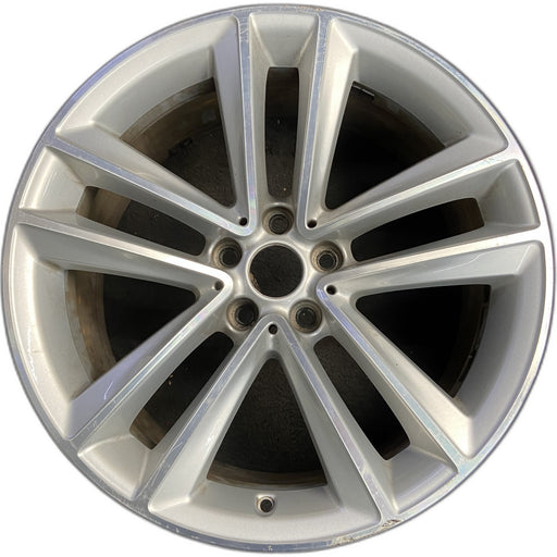 19" BMW 740i 16 19x8.5 , 5 spoke, V spoke, Original OEM Wheel Rim - Front View