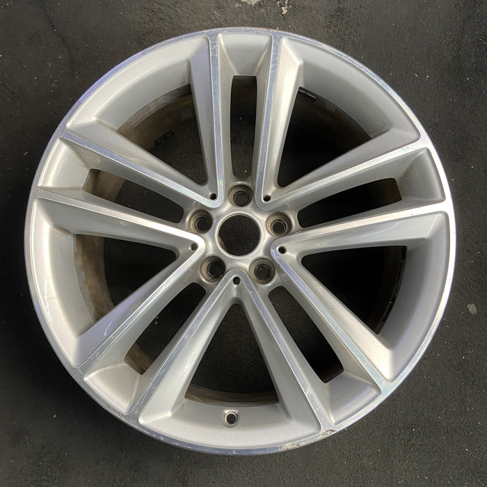 19" BMW 740i 16 19x8.5 , 5 spoke, V spoke, Original OEM Wheel Rim - Additional View