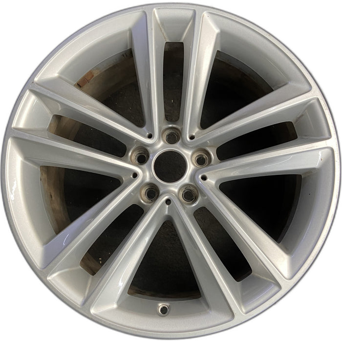 19" BMW 740i 16 19x8.5 , 5 spoke, V spoke, Original OEM Wheel Rim - Front View