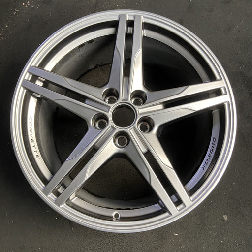 20" CORVETTE 23-25 rear, 20x11, 10 single spoke, satin graphite Original OEM - Additional View