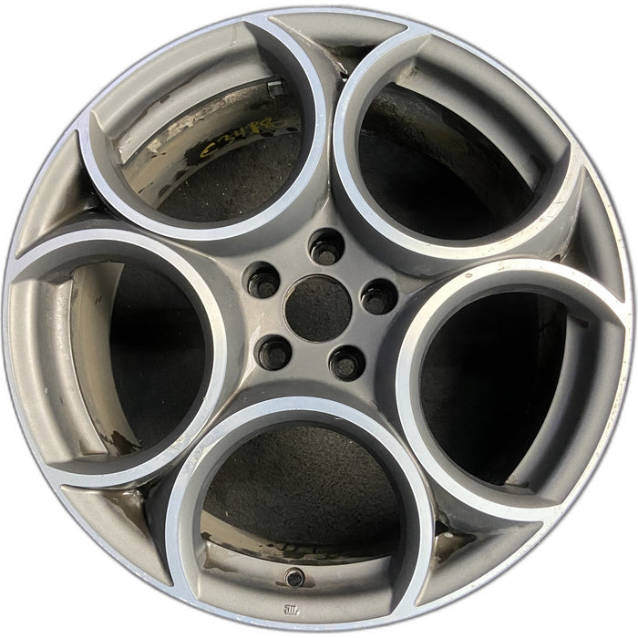 19" STELVIO 18-21 , 19x8, 5 spoke, 5 hole design Original OEM Wheel Rim - Front View