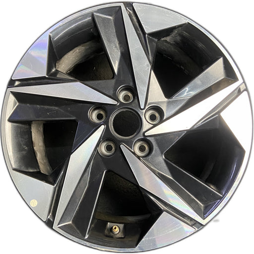 17" ELANTRA 21-23 17x7 Original OEM Wheel Rim - Front View