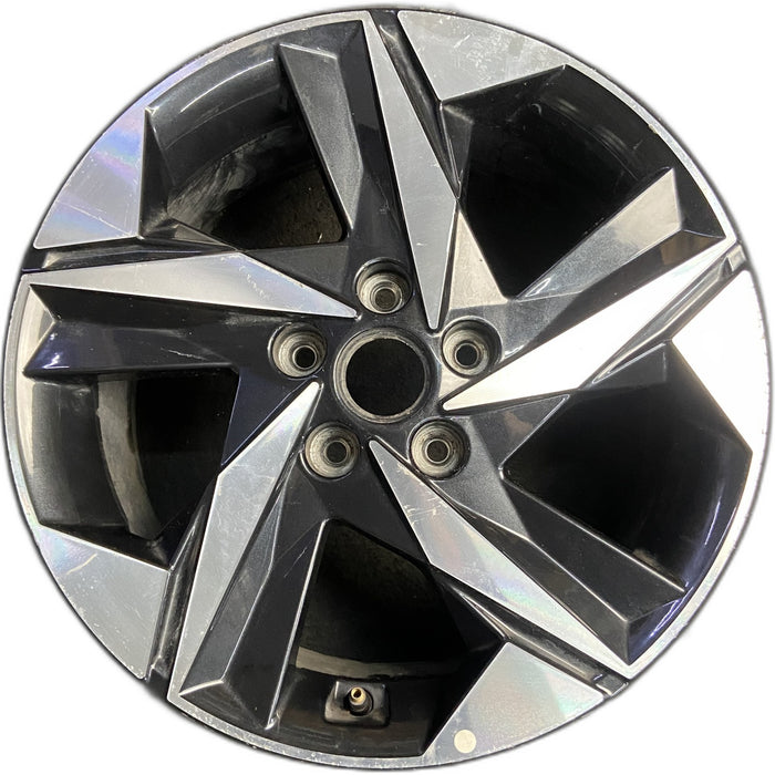 17" ELANTRA 21-23 17x7 Original OEM Wheel Rim - Front View