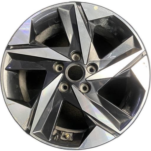 17" ELANTRA 21-23 17x7 Original OEM Wheel Rim - Front View