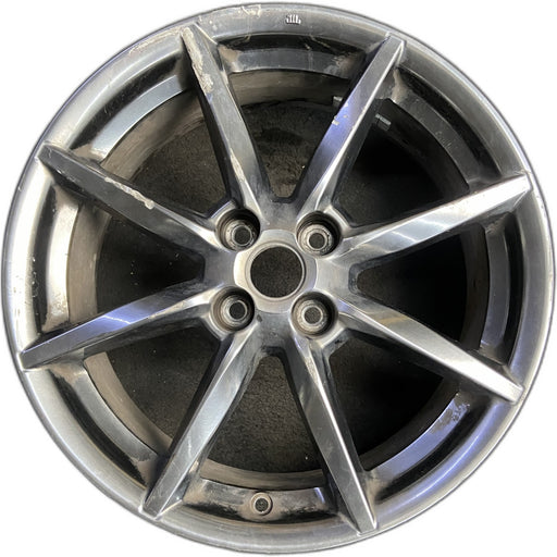 17" MAZDA MX-5 MIATA 16 , 17x7, 8 spoke, , bright Original OEM Wheel Rim - Front View