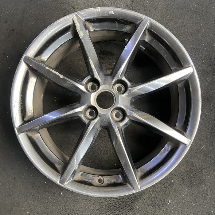 17" MAZDA MX-5 MIATA 16 , 17x7, 8 spoke, , bright Original OEM Wheel Rim - Additional View