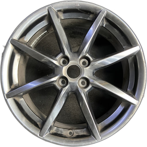 17" MAZDA MX-5 MIATA 16 , 17x7, 8 spoke, , bright Original OEM Wheel Rim - Front View