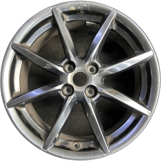 17" MAZDA MX-5 MIATA 16 , 17x7, 8 spoke, , bright Original OEM Wheel Rim - Front View