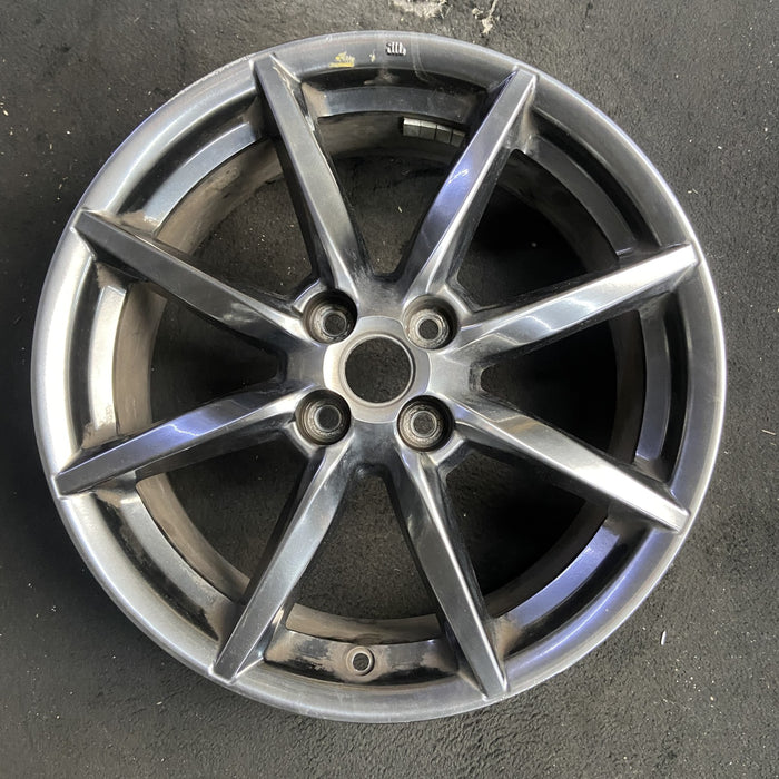 17" MAZDA MX-5 MIATA 16 , 17x7, 8 spoke, , bright Original OEM Wheel Rim - Additional View