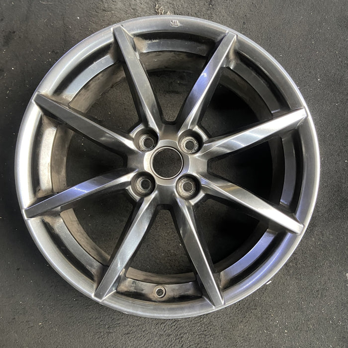 17" MAZDA MX-5 MIATA 16 , 17x7, 8 spoke, , bright Original OEM Wheel Rim - Additional View