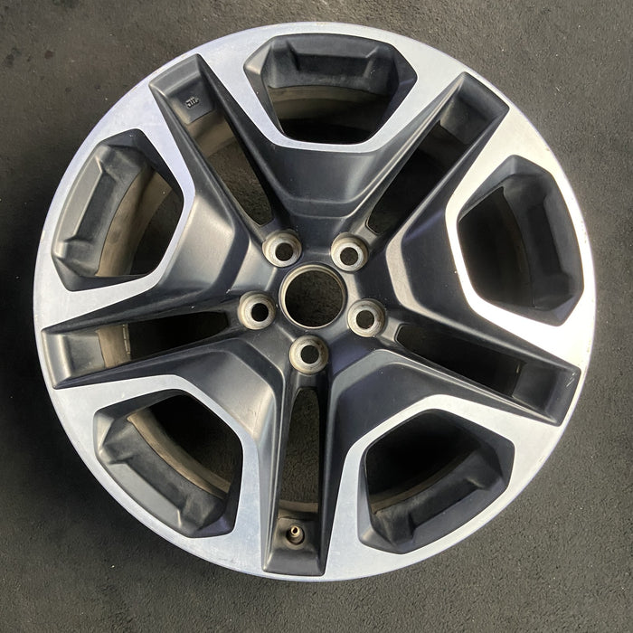 19" RAV4 19-20 19x7.5 , , matte black inlay Original OEM Wheel Rim - Additional View