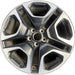 19" RAV4 19-20 19x7.5 , , matte black inlay Original OEM Wheel Rim - Front View