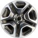 19" RAV4 19-20 19x7.5 , , matte black inlay Original OEM Wheel Rim - Front View