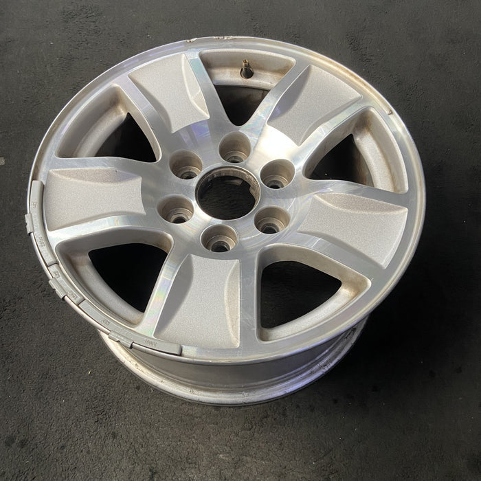 17" SIERRA 1500 PICKUP 19 classic , 17x8, 5 spoke Original OEM Wheel Rim - View 8