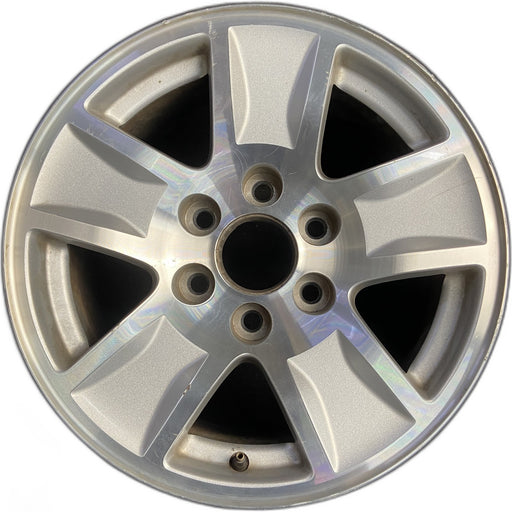 17" SIERRA 1500 PICKUP 19 classic , 17x8, 5 spoke Original OEM Wheel Rim - Front View