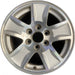 17" SIERRA 1500 PICKUP 19 classic , 17x8, 5 spoke Original OEM Wheel Rim - Front View