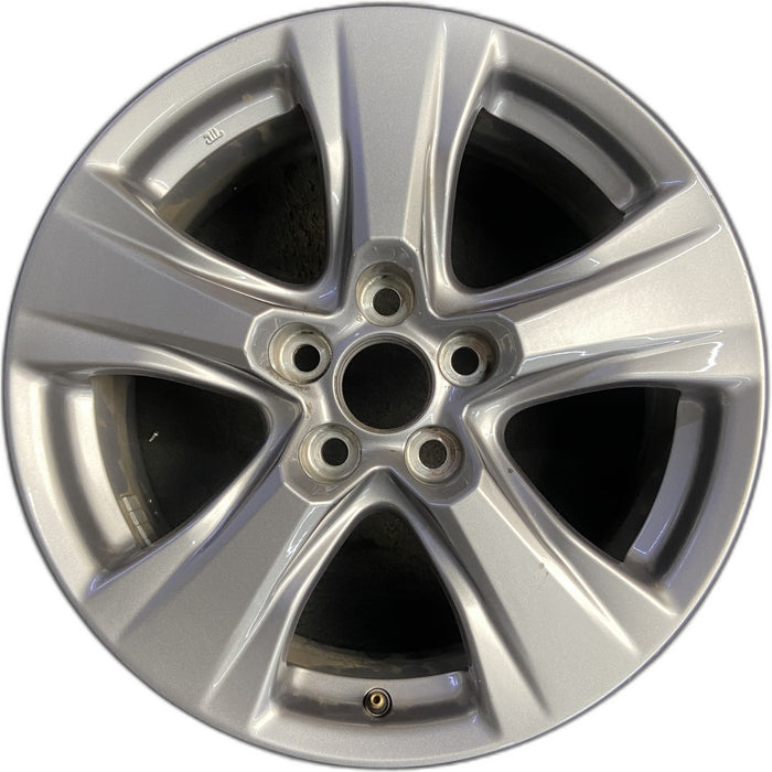17" RAV4 19-25 17x7, alloy , silver Original OEM Wheel Rim - Front View