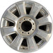 20" FORD F250SD PICKUP 17 20x8 , 8 spoke, polished, 8" center cap, Original OEM - Front View