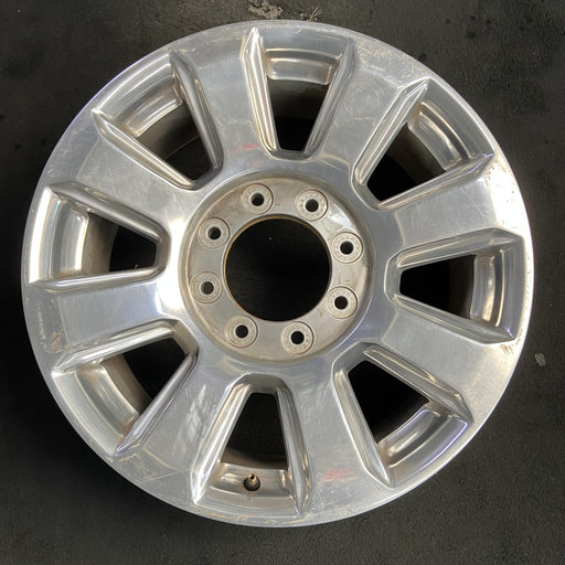 20" FORD F250SD PICKUP 17 20x8 , 8 spoke, polished, 8" center cap, Original OEM - Additional View