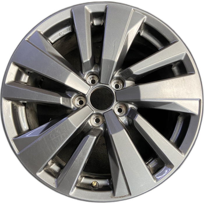 18" PATHFINDER 22 18x8 , dark gray Original OEM Wheel Rim - Front View