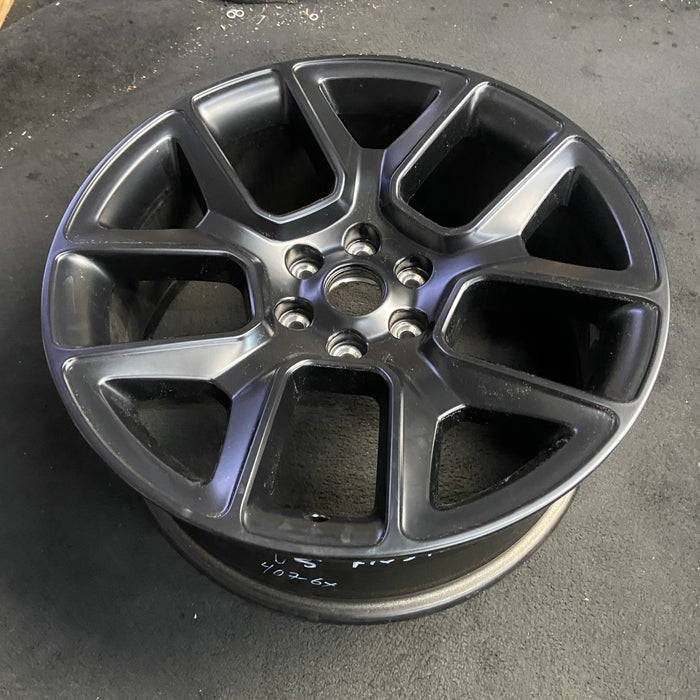 22" DODGE 1500 PICKUP 20-21 , 22x9, 5 spoke, opt WPH Original OEM Wheel Rim - View 7
