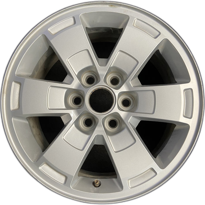 16" CANYON 15-17 16x7, aluminum Original OEM Wheel Rim - Front View