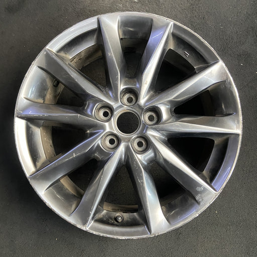18" MAZDA 3 17-18 18x7 , dark silver Original OEM Wheel Rim - Additional View