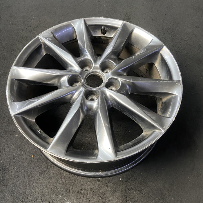 18" MAZDA 3 17-18 18x7 , dark silver Original OEM Wheel Rim - View 8