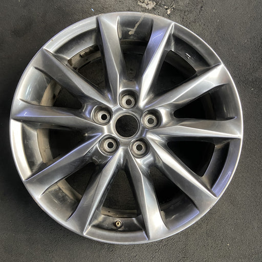 18" MAZDA 3 17-18 18x7 , dark silver Original OEM Wheel Rim - Additional View