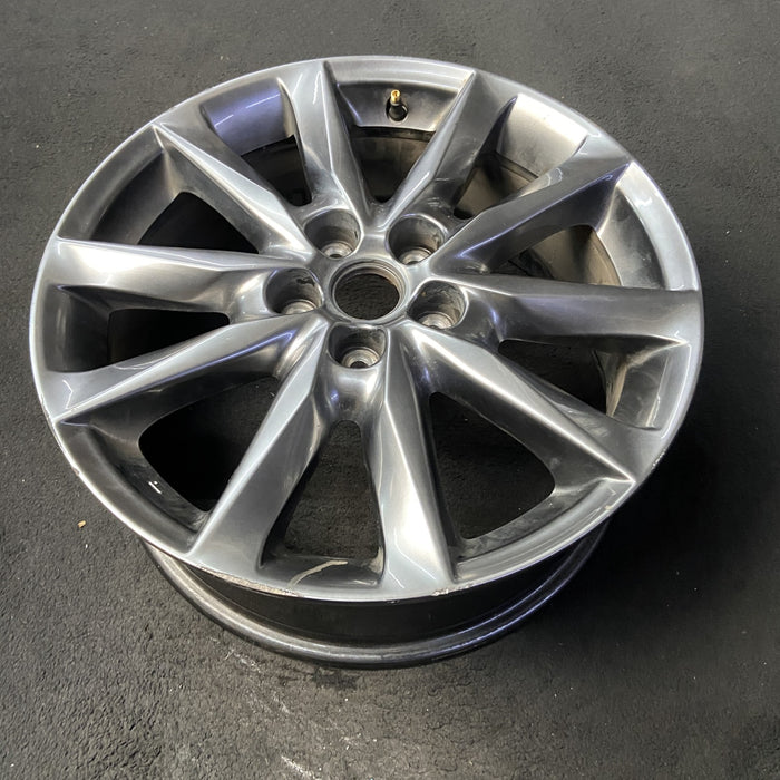 18" MAZDA 3 17-18 18x7 , dark silver Original OEM Wheel Rim - View 8