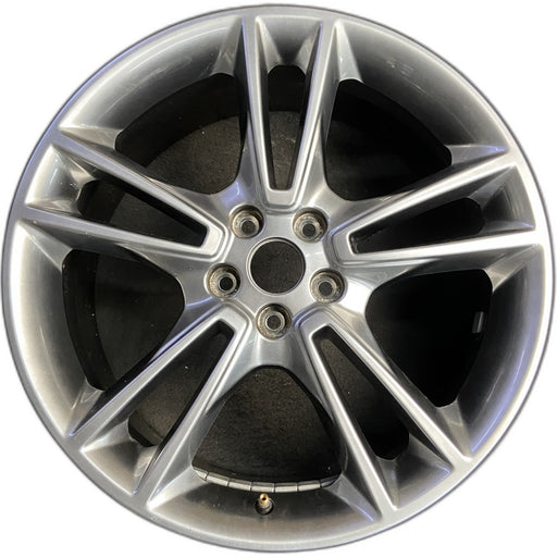 19" FUSION 13-14 19x8, , 5 split spokes Original OEM Wheel Rim - Front View
