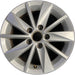 15" GOLF 15-18 15x6, alloy Original OEM Wheel Rim - Front View