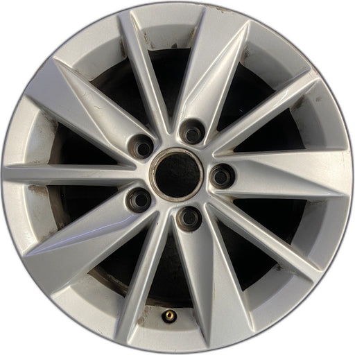 15" GOLF 15-18 15x6, alloy Original OEM Wheel Rim - Front View