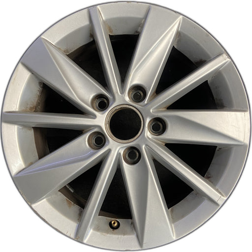 15" GOLF 15-18 15x6, alloy Original OEM Wheel Rim - Front View