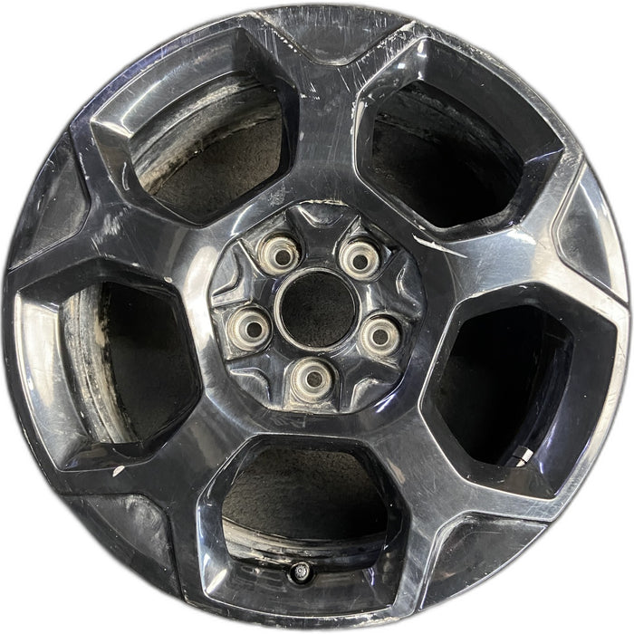 17" COMPASS 23-24 , 17x6.5, Original OEM Wheel Rim - Front View