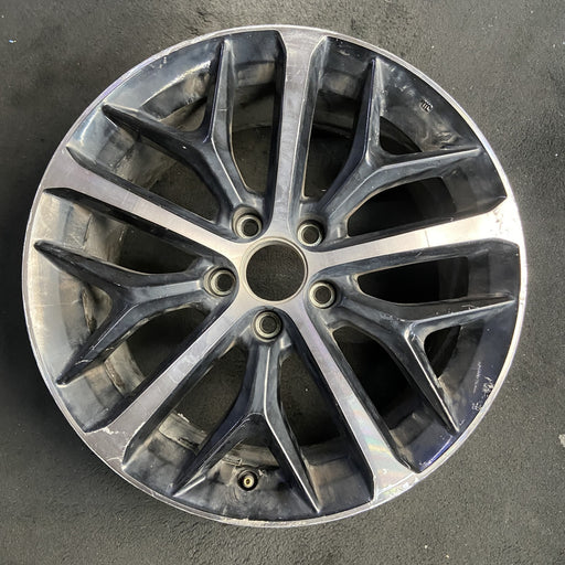 18" CIVIC 20-21 18x8 , w/o outer red accent; Y spoke design, w/machined face - Additional View