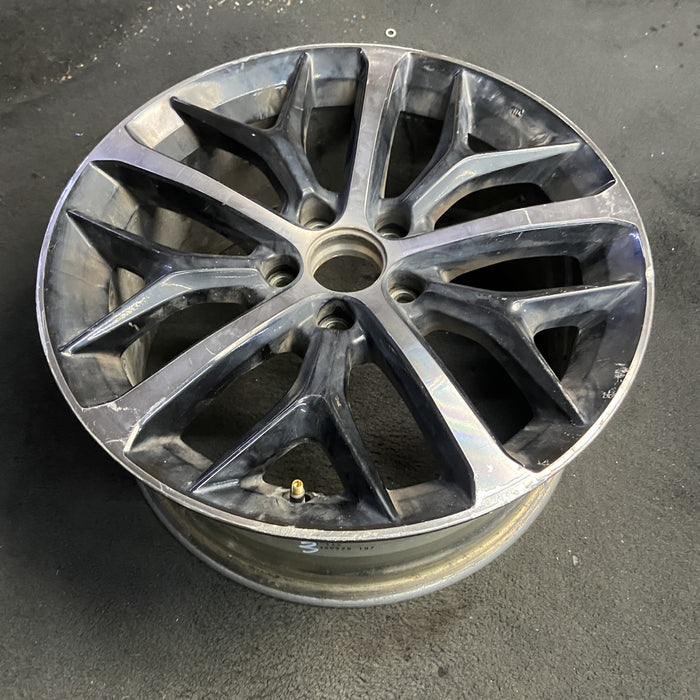 18" CIVIC 20-21 18x8 , w/o outer red accent; Y spoke design, w/machined face - View 7