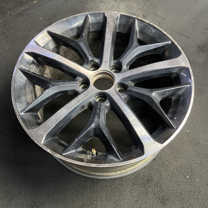 18" CIVIC 20-21 18x8 , w/o outer red accent; Y spoke design, w/machined face - View 7