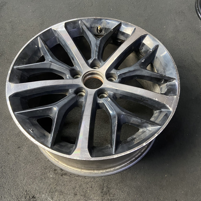 18" CIVIC 20-21 18x8 , w/o outer red accent; Y spoke design, w/machined face - View 8