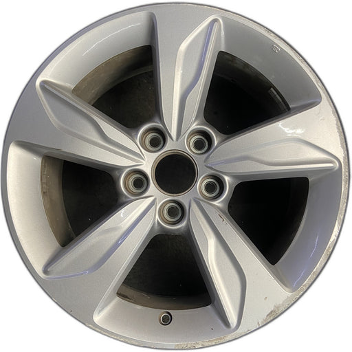18" ODYSSEY 18-20 18x7.5 , 5 spoke, w/o machined face; light gray Original OEM - Front View