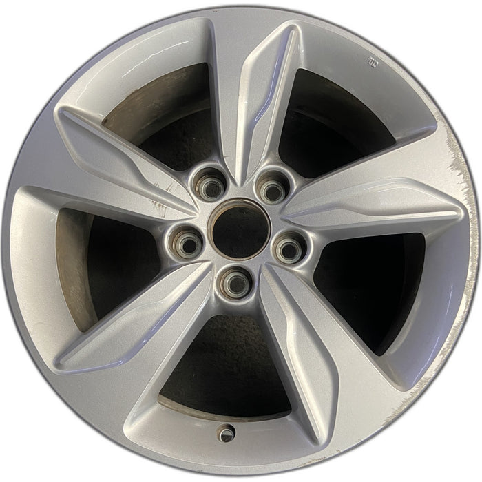 18" ODYSSEY 18-20 18x7.5 , 5 spoke, w/o machined face; light gray Original OEM - Front View
