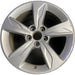 18" ODYSSEY 18-20 18x7.5 , 5 spoke, w/o machined face; light gray Original OEM - Front View