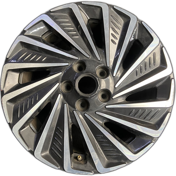 17" SONATA 20 hybrid, 17x7 Original OEM Wheel Rim - Front View