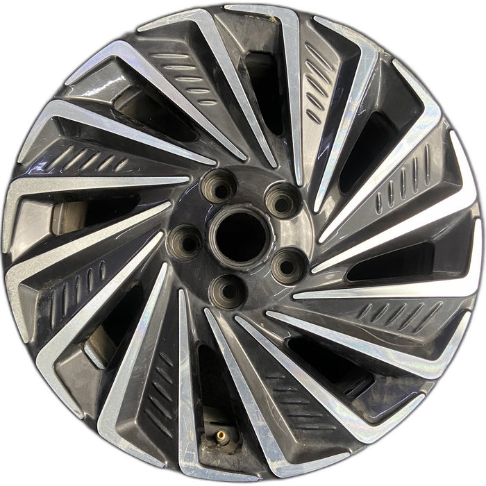 17" SONATA 20 hybrid, 17x7 Original OEM Wheel Rim - Front View